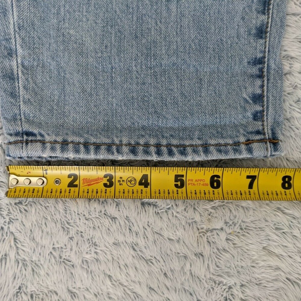 Madewell Sz 36 Women The Perfect Vintage Jean Light Wash Cropped High Rise NWT - Picture 9 of 12